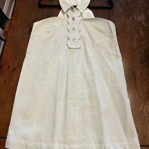 BCBG generation light blue denim dress